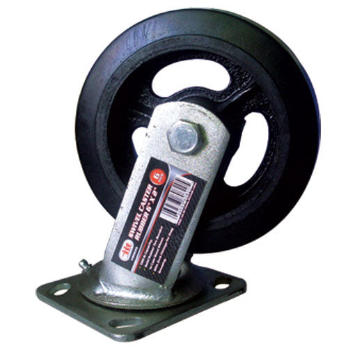IIT 6'' SWIVEL CASTER RUBBER 6x2''