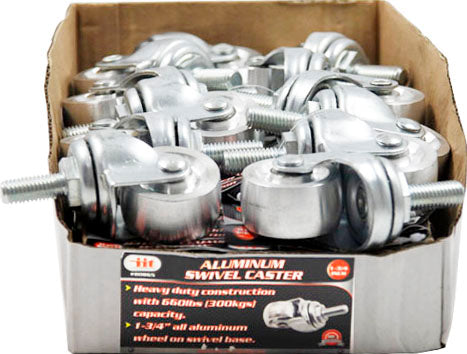 IIT 1-3/4'' ALUMINUM SWIVEL CASTER