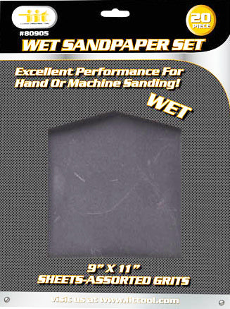 IIT 20pc WET SANDPAPER SET