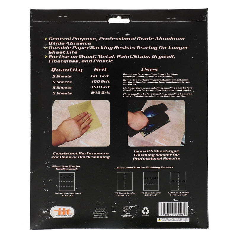 IIT 20pc WET SANDPAPER SET