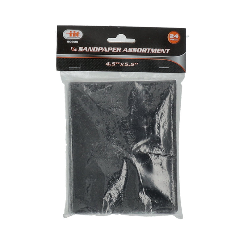80908-IIT 24 SHEET 4.5x5.5'' WATERPROOF SANDPAPER