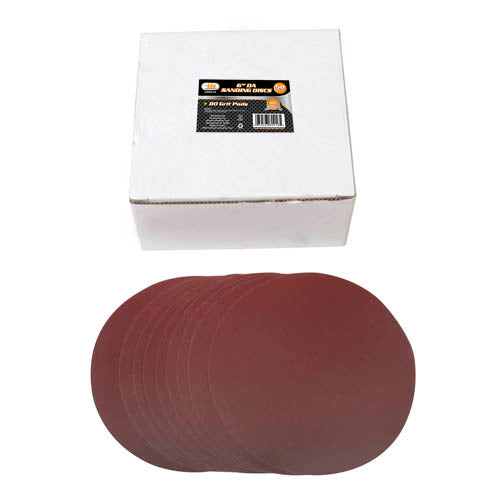 IIT 50pc 80 GRIT 6'' DA PAPER PSA