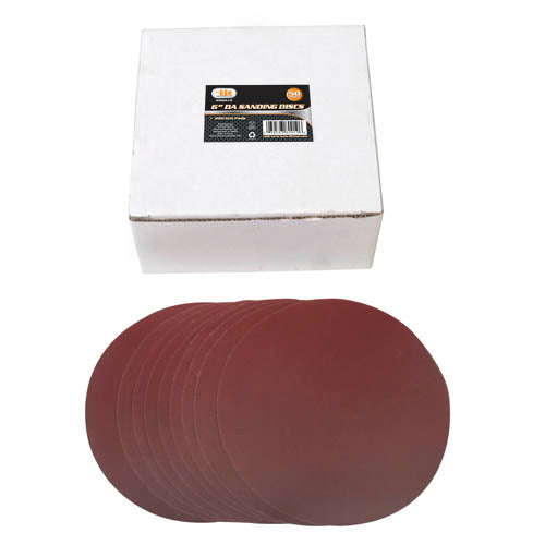 IIT 50pc 220GRIT 6''DA PAPER PSA