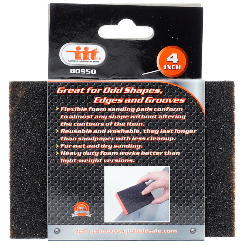 IIT 4''x2-3/4'' FOAM SANDING BLOCK