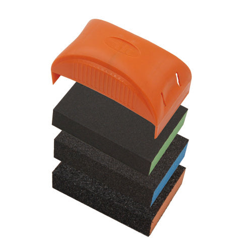 IIT 3PC FOAM SANDING SPONGE & HANDLE 4x2-3/4''