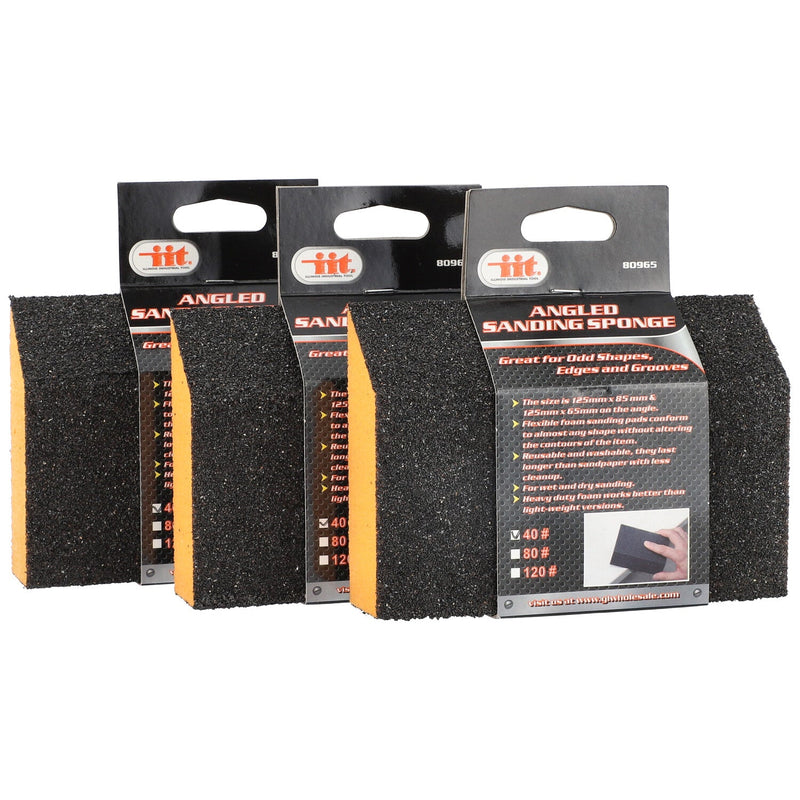 IIT 3x5'' ANGLED SANDING SPONGE ASSORTMENT