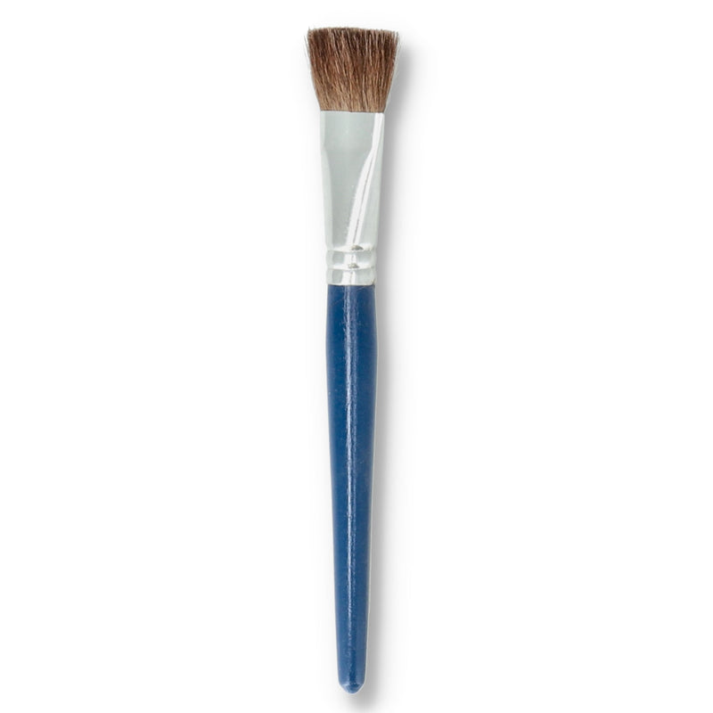 WOOD HOBBY BRUSH 1'' NATURAL BRISTLE