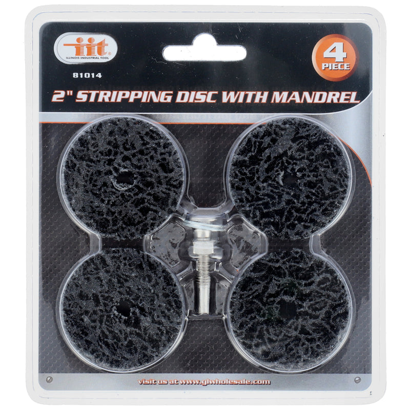 IIT 4pc 2'' STRIPPING DISC & MANDREL
