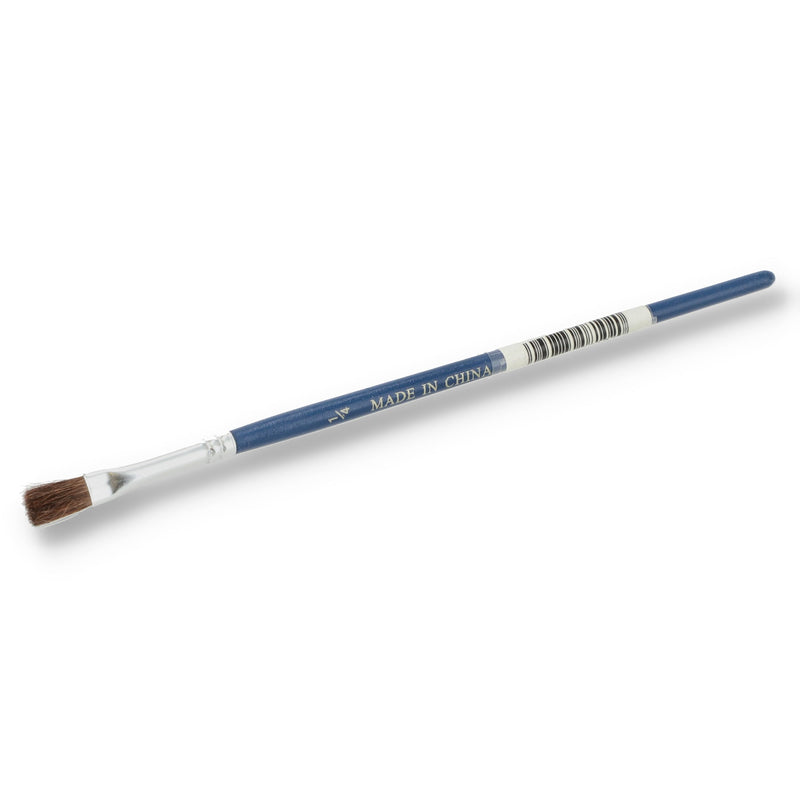 WOOD HOBBY BRUSH 1/4'' NATURAL BRISTLE