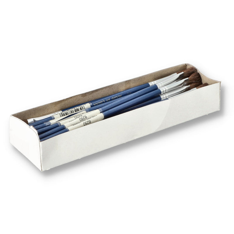 WOOD HOBBY BRUSH 1/4'' NATURAL BRISTLE