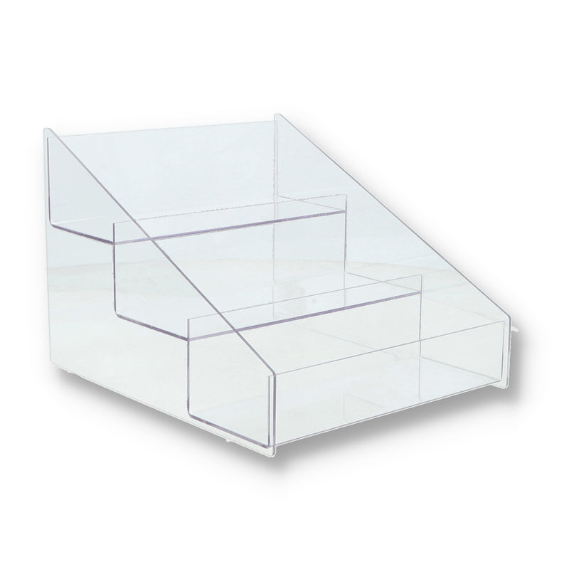 3 TIER ACRYLIC CARD HOLDER STAND