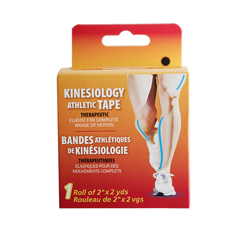 2''x2YD ATHLETIC KINESILOGY TAPE ASST COLORS
