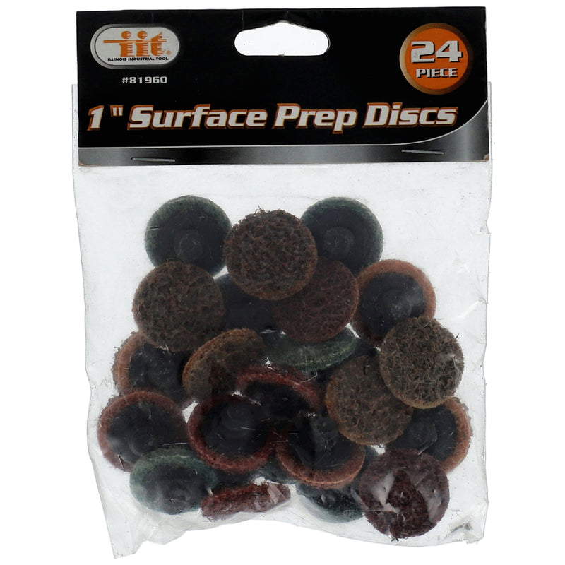 IIT 24pc 1'' SURFACE PREP DISCS