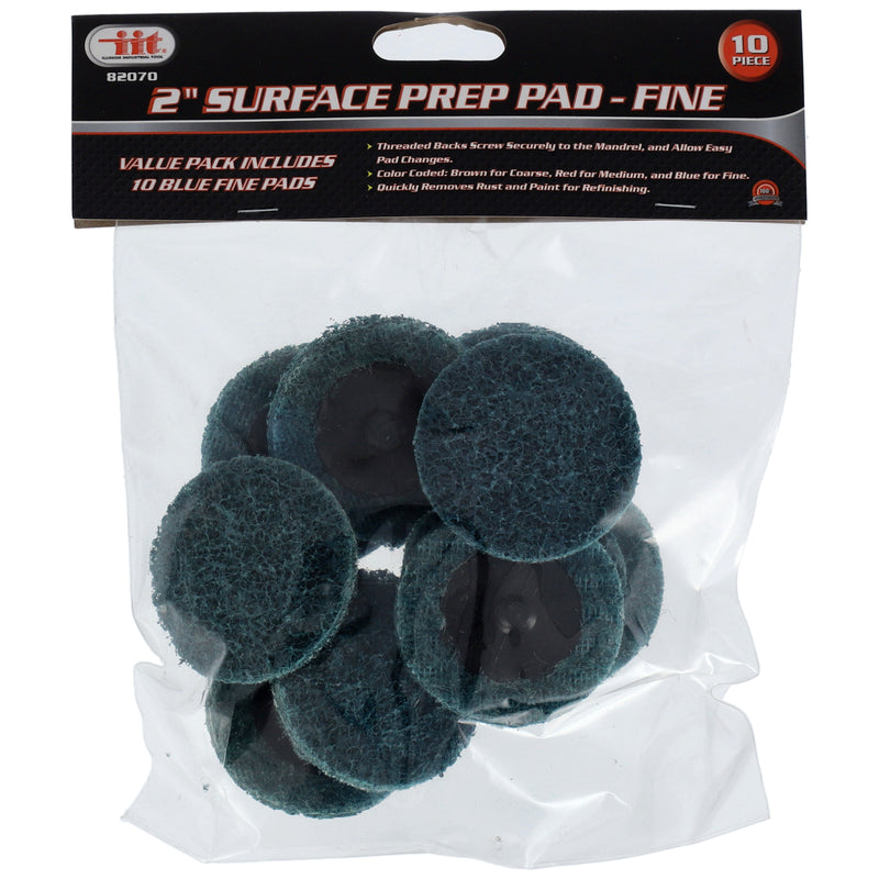 82070-IIT 10pc 2'' SURFACE PREP PAD -FINE