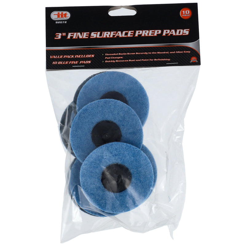 IIT 10pc 3'' FINE SURFACE PREP PADS