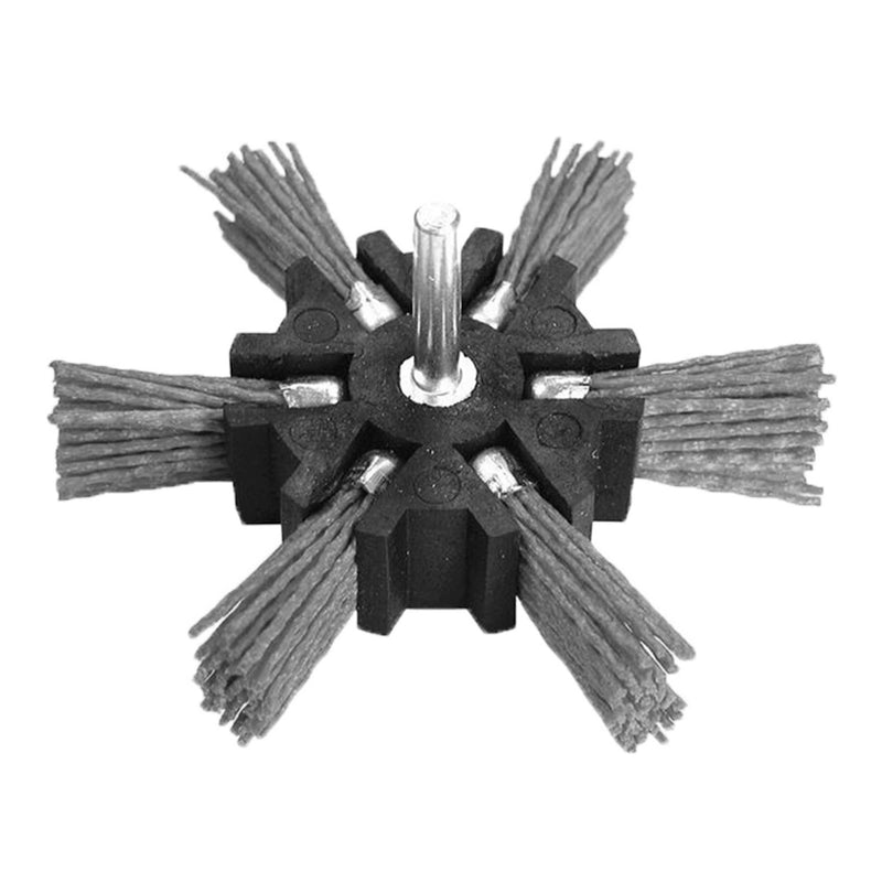 IIT 4'' NYLON FLAP BRUSH MEDIUM GRIT 1/4'' SHANK