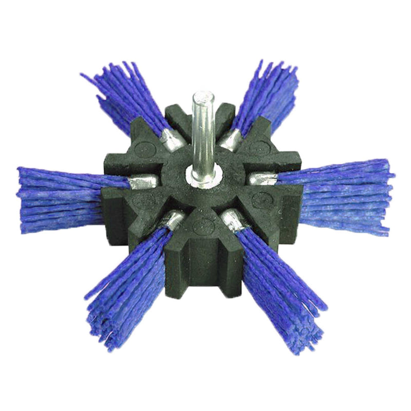 IIT 4'' NYLON FLAP BRUSH COARSE 1/4'' SHANK
