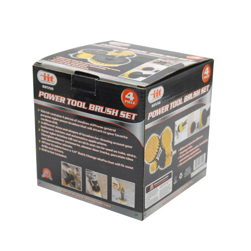 IIT 4pc POWER TOOL BRUSH SET