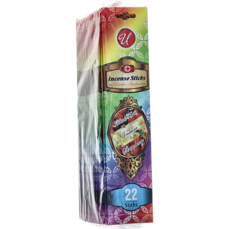 22ct INCENSE STICKS 6 ASSORTED FRAGRANCES