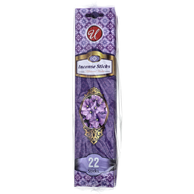 22ct INCENSE STICKS 6 ASSORTED FRAGRANCES