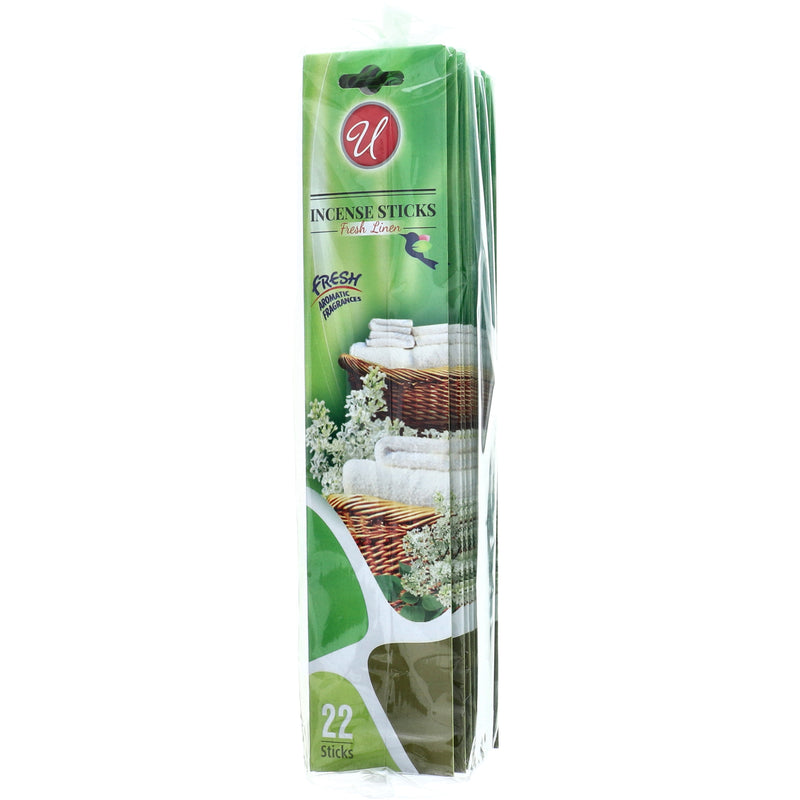 22ct INCENSE STICKS 6 ASSORTED FRAGRANCES