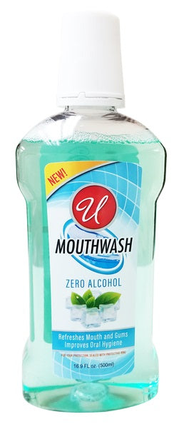 16.9oz MOUTH WASH ZERO ALCOHOL