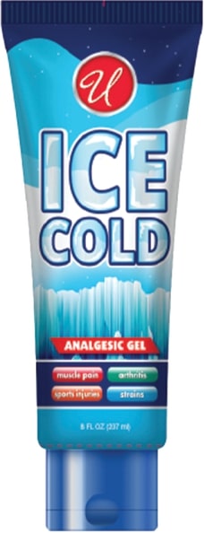 8oz ICE COLD ANALGESIC GEL TUBE