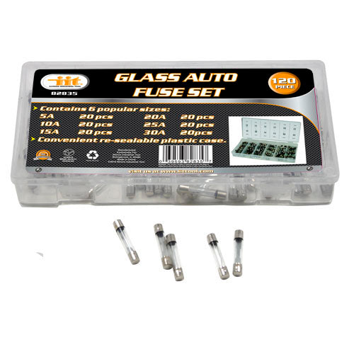 IIT 60pc GLASS AUTO FUSE SET