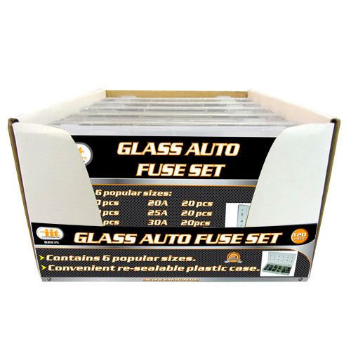 IIT 60pc GLASS AUTO FUSE SET