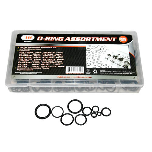 IIT 225pc O-RING ASSORTMENT