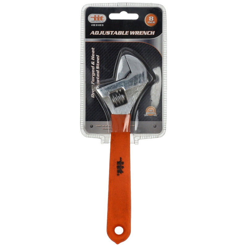 IIT 8'' ADJUSTABLE WRENCH CUSHION GRIP