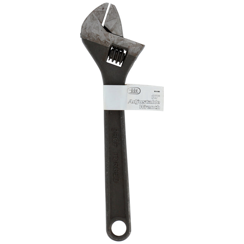 IIT 10'' ADJUSTABLE WRENCH BLACK FINISH