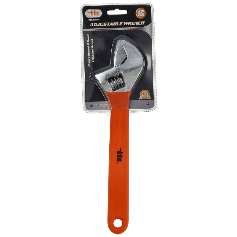 IIT 12'' ADJUSTABLE WRENCH CUSHION GRIP