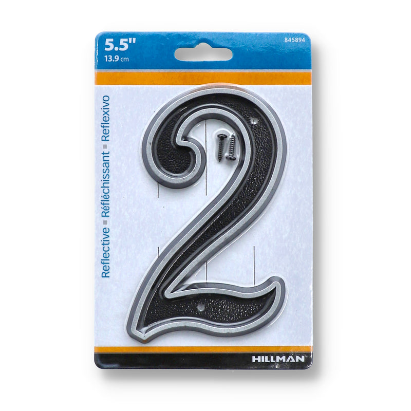HILLMAN 5.5'' REFLECTIVE #2 SELF-ADHESIVE