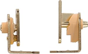 HILLMAN CAFÃƒâ€° DOOR HINGES 1-/2'' BRASS FINISH