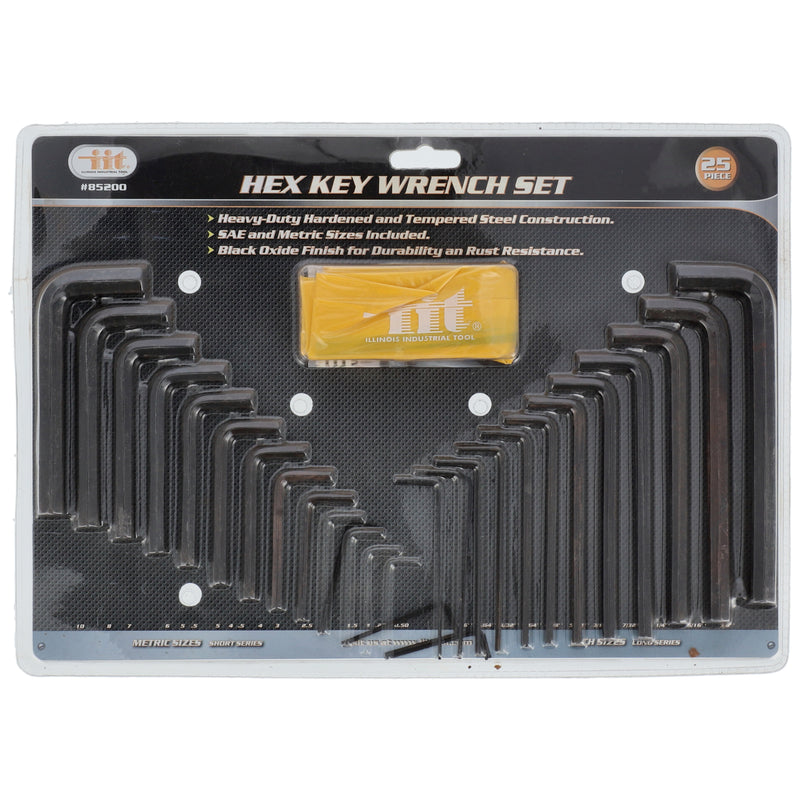 IIT 25PC SUPER LONG HEX KEY SET