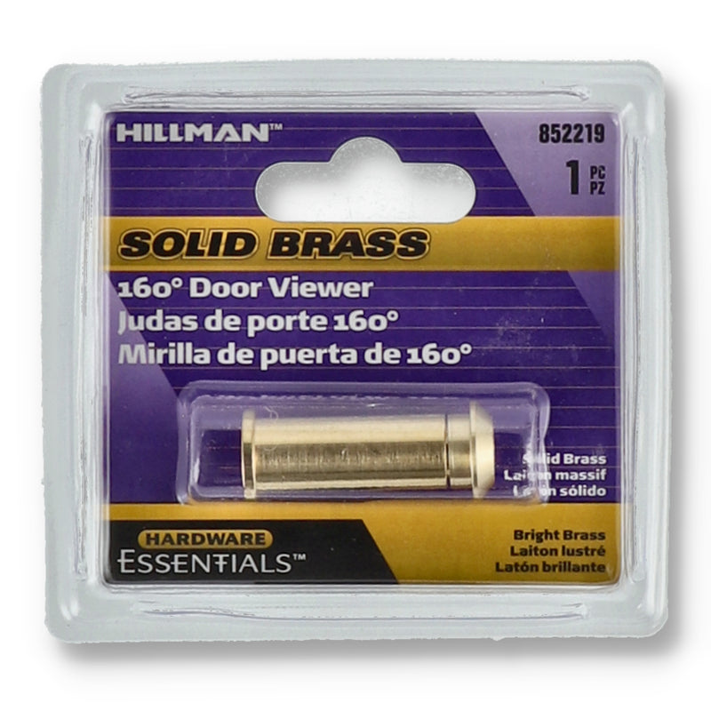 HILLMAN SOLID BRASS DOOR VIEWER 160Ã‚Â°