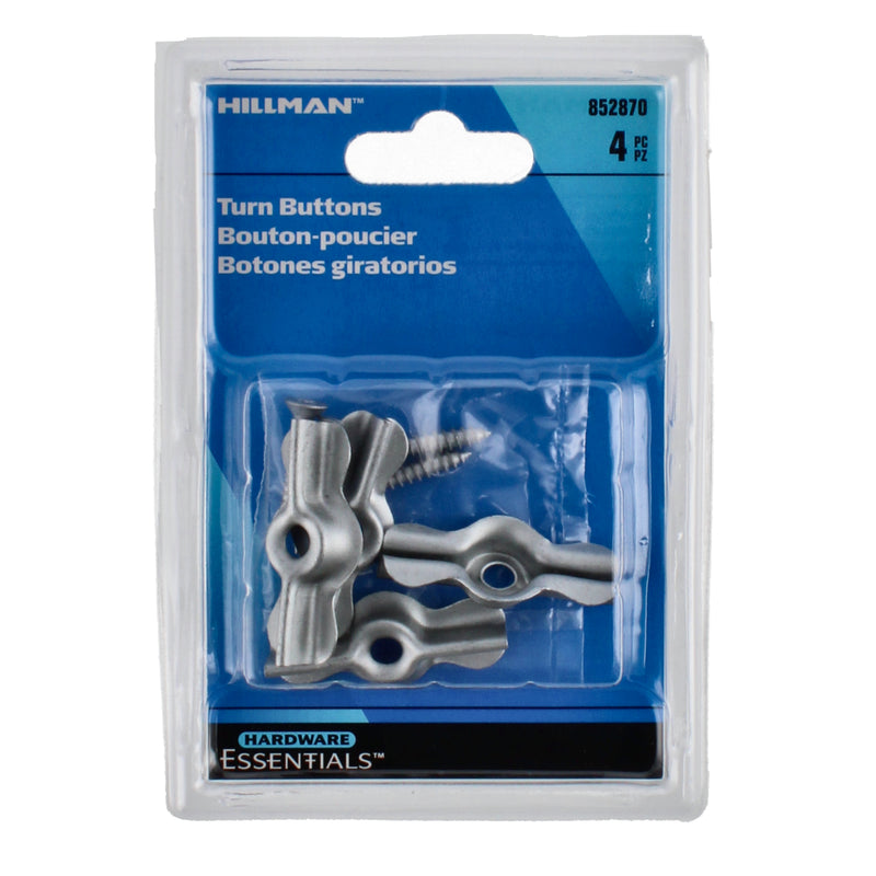 HILLMAN 4PC TURNBUTTON 1-3/4''