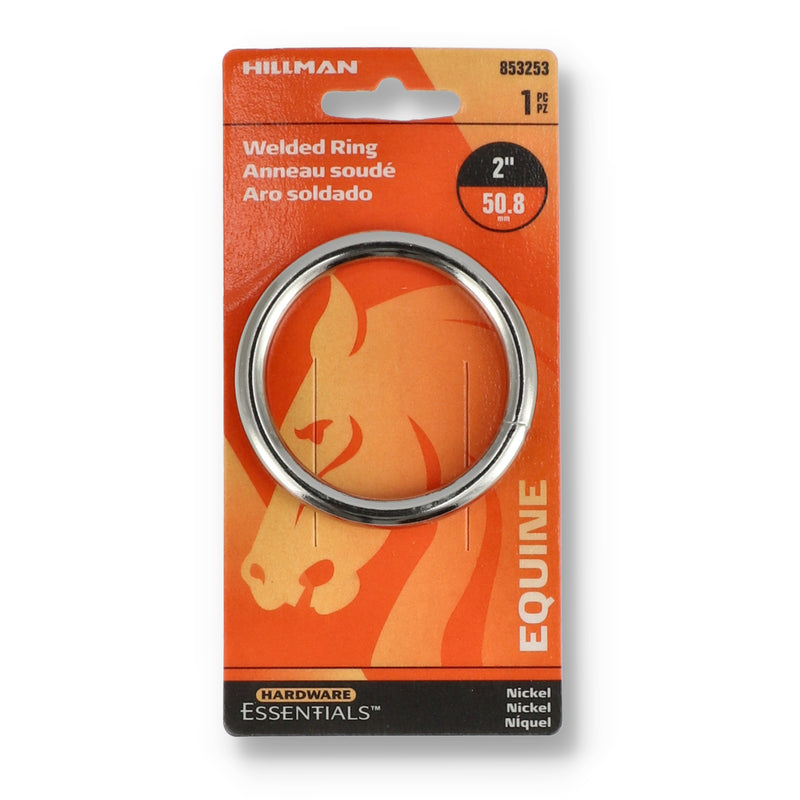 HILLMAN 2'' NICKEL WELDED RING
