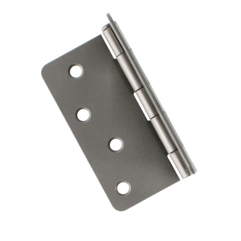 HILLMAN 4'' DOOR HINGE PRIMER GREY COLOR 1/4'' RADIUS BAG & UPC
