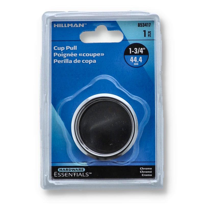 HILLMAN 1-3/4'' CUP PULL CHROME