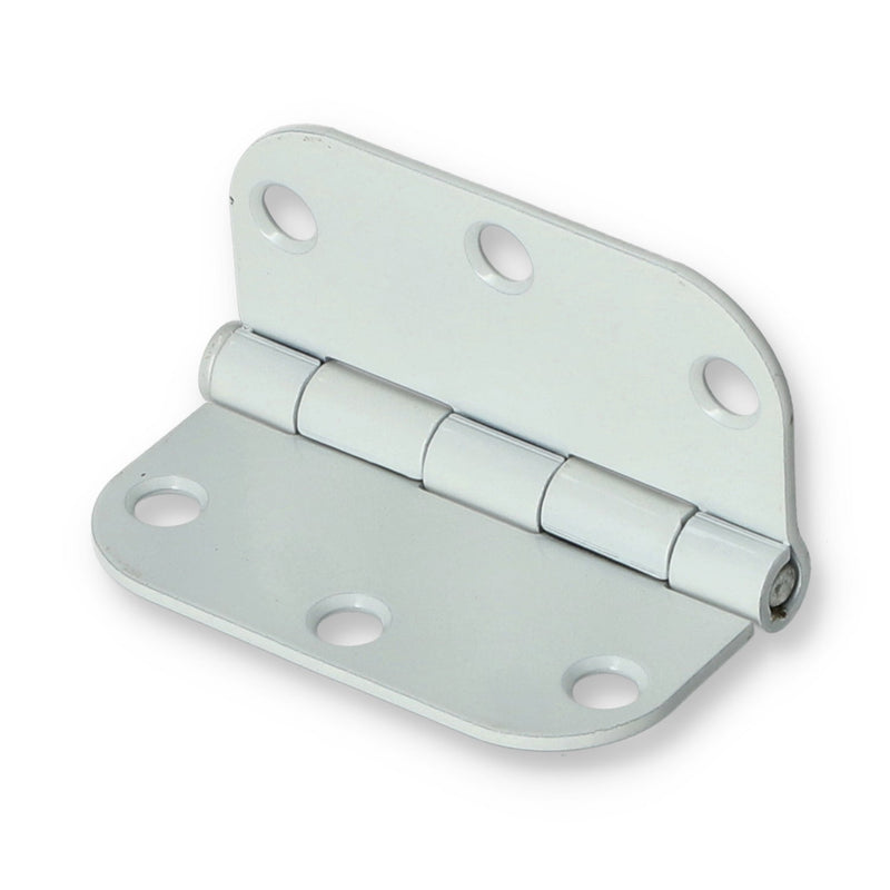 HILLMAN 3'' WHITE HINGE 5/8'' ROUND CORNER BULK & UPC