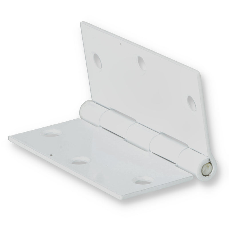 HILLMAN 3-1/2'' WHITE FULL MORTISE HINGE SQUARE CORNER BULK & UPC