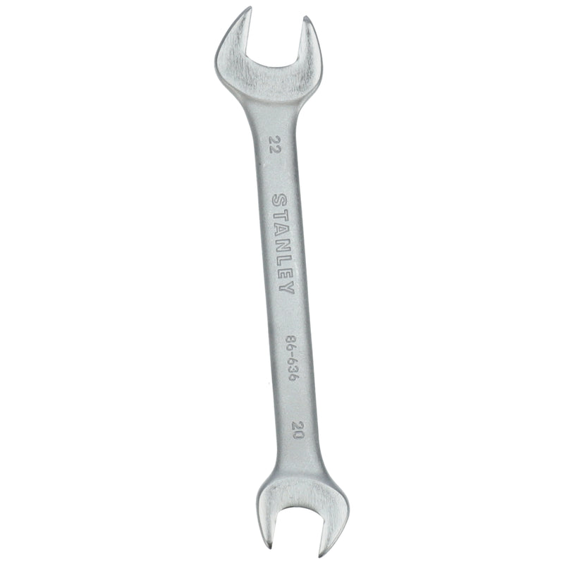 STANLEY 20-22mm DOUBLE OPEN END WRENCH (NO ADVERTISING-NO AMAZON-INTERNET)