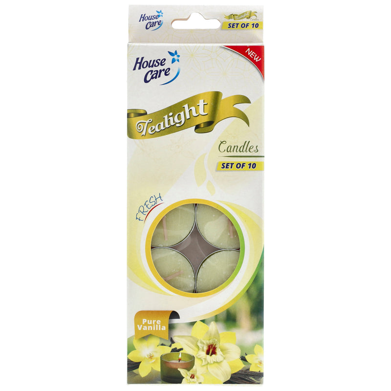 USE #55942F 10ct TEALIGHT CANDLE VANILLA