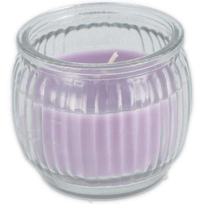 3oz BOXED GLOBE GLASS CANDLE - LAVENDER