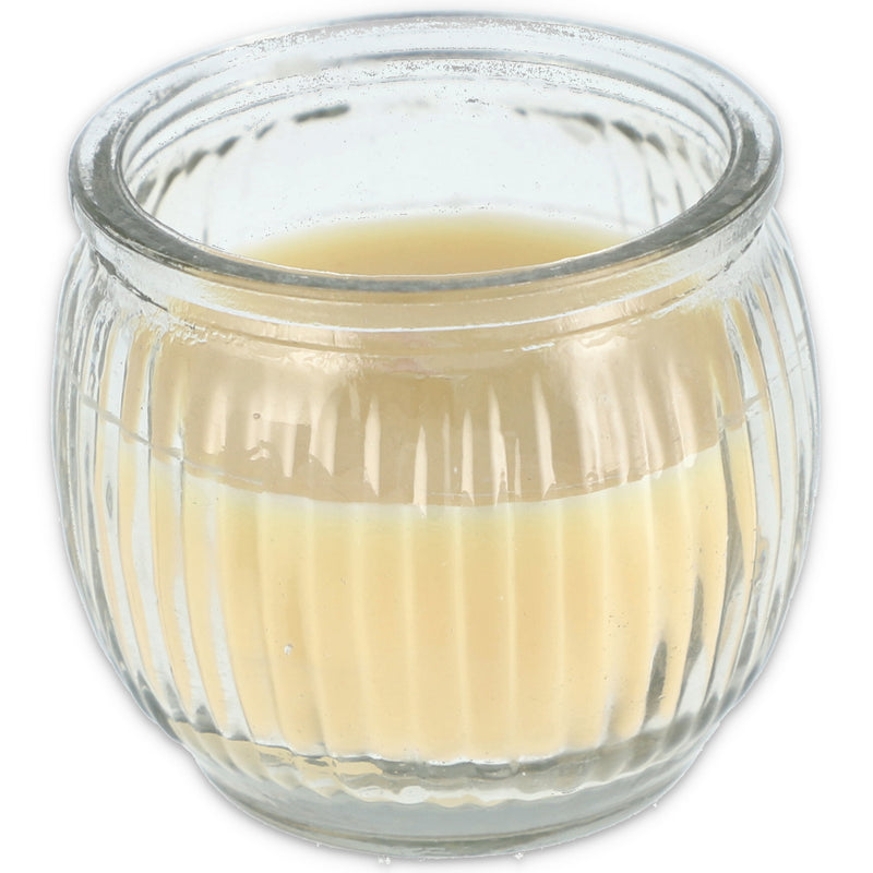 3oz BOXED GLOBE GLASS CANDLE - VANILLA