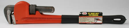 IIT 24'' PIPE WRENCH WITH GRIP