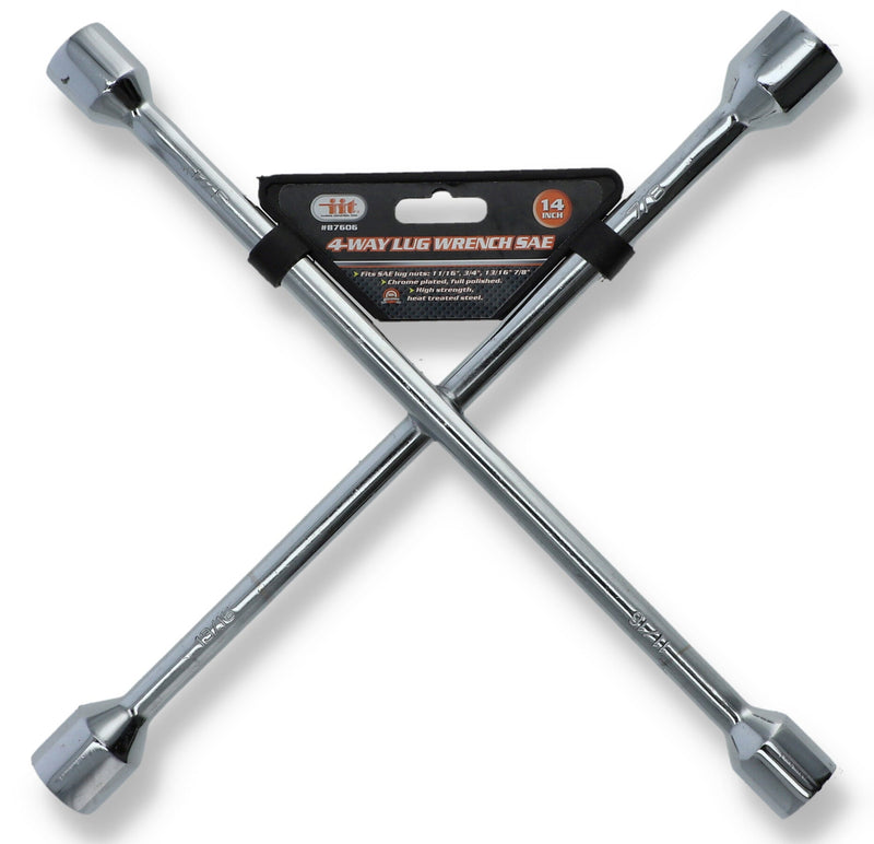 87606-IIT 14'' 4 WAY LUG WRENCH SAE