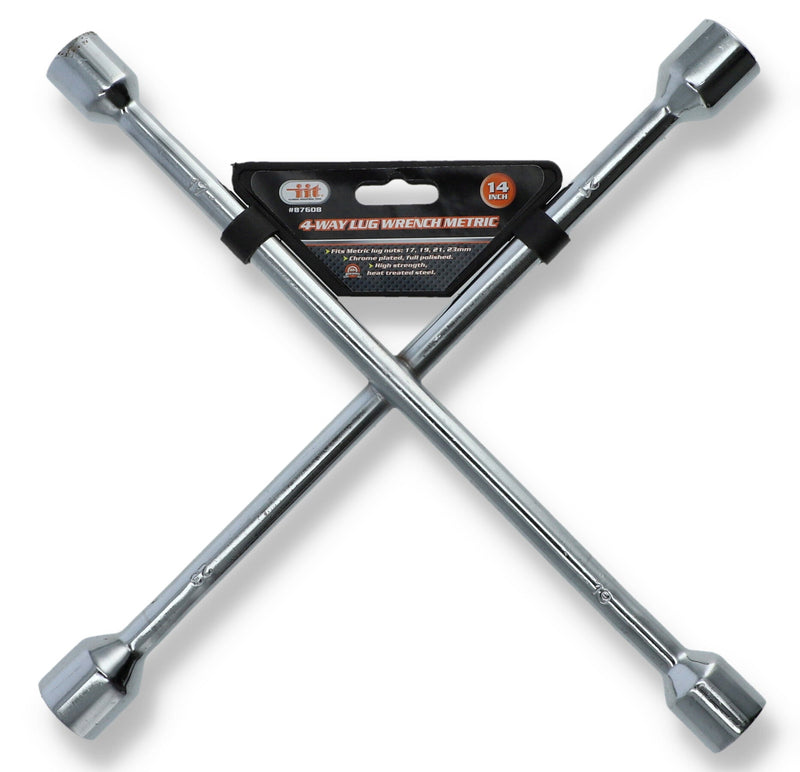 87608-IIT 14'' 4 WAY LUG WRENCH METRIC
